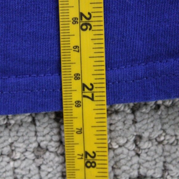 Vintage Majestic Shirt Mens Medium M Blue Midland RockHounds Baseball Team Art - Picture 9 of 9